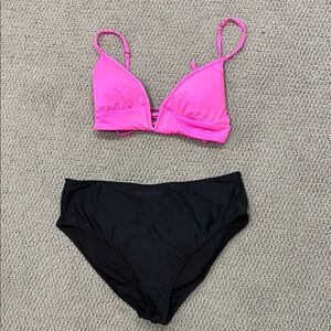 Cyn & Lucia Pink Bikini Set